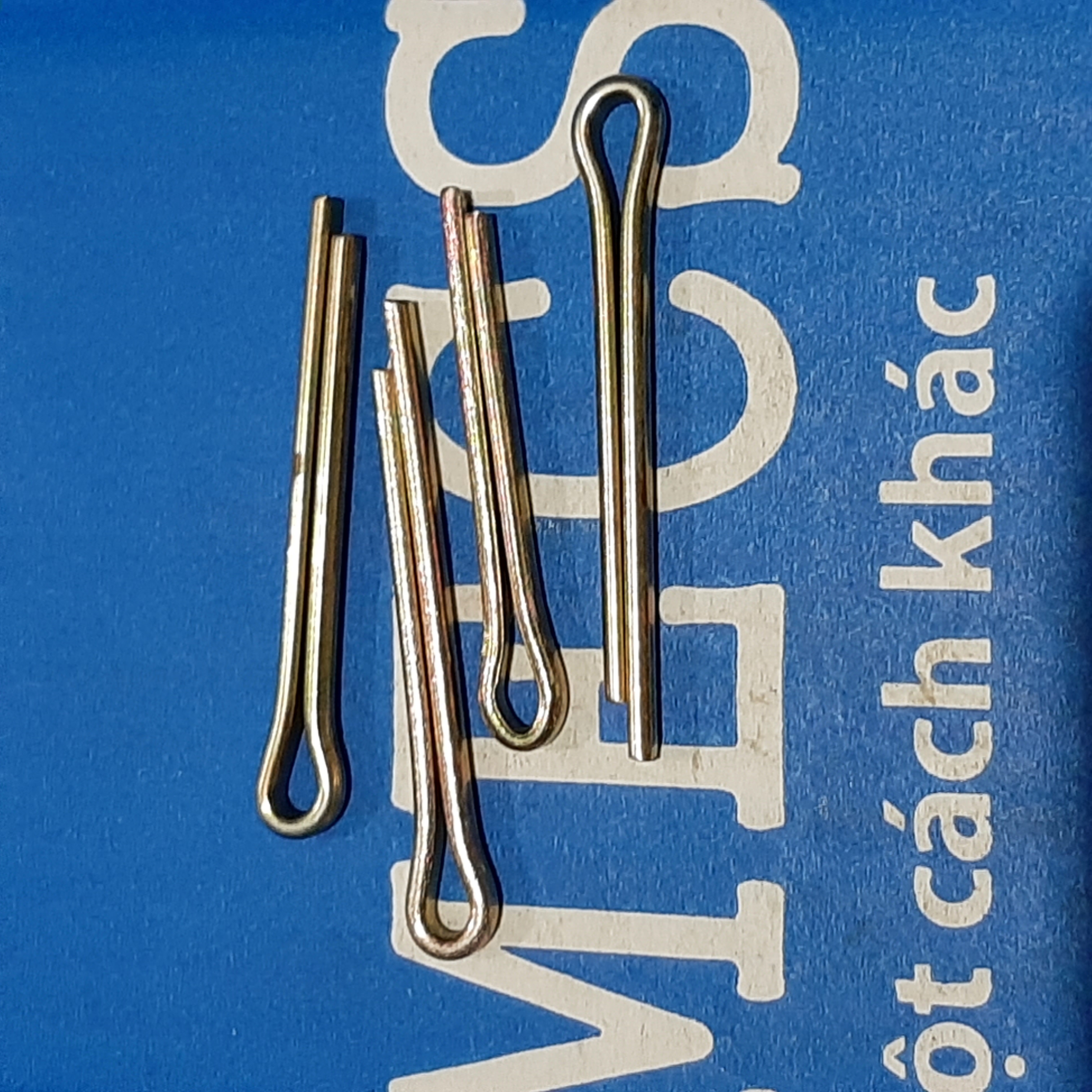 Chốt Chẻ Thép Mạ Kẽm 7 Màu (Chốt Bi) D2x20mm - Ảnh 7