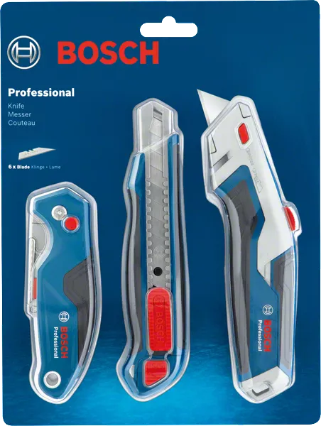 Alternative view of Bộ Dao Đa Năng 3 Chi Tiết Bosch 1600A027M4