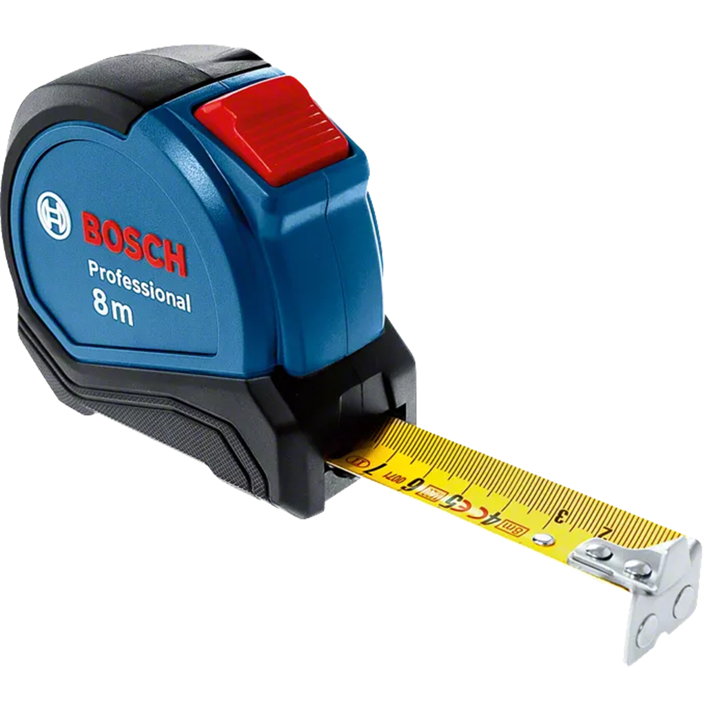 Thước Cuộn Thép 8m Bosch 1600A01V3S