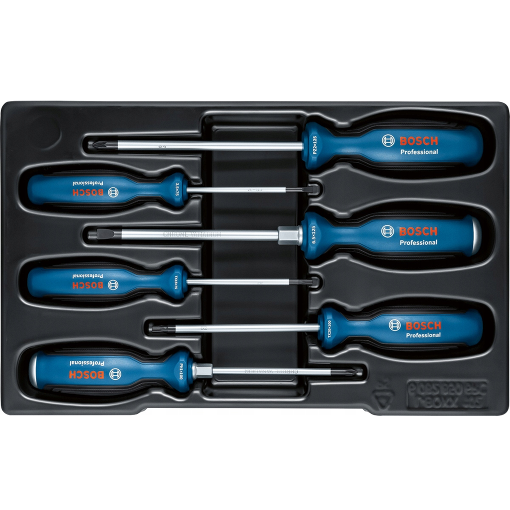 Bộ Tua Vít 6 Chi Tiết Bosch 1600A02CV3