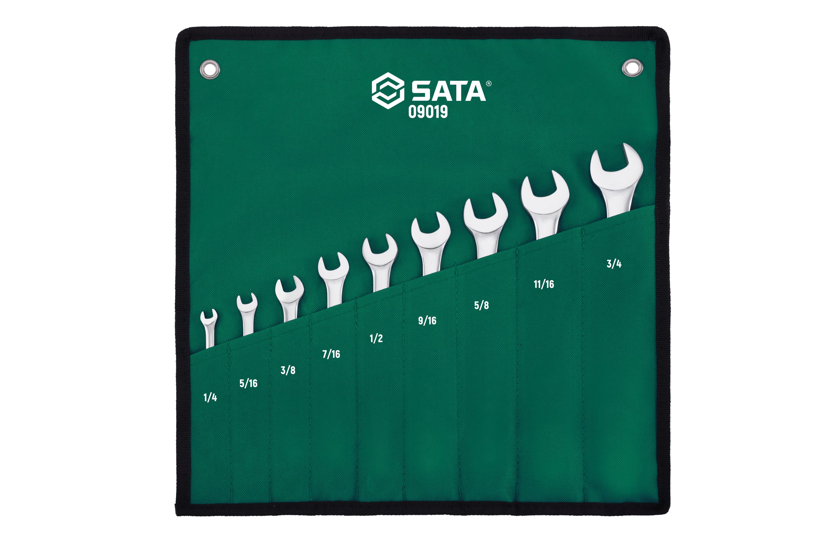 Alternative view of Bộ Cờ Lê Vòng Miệng Sata 9 Chi Tiết 09019