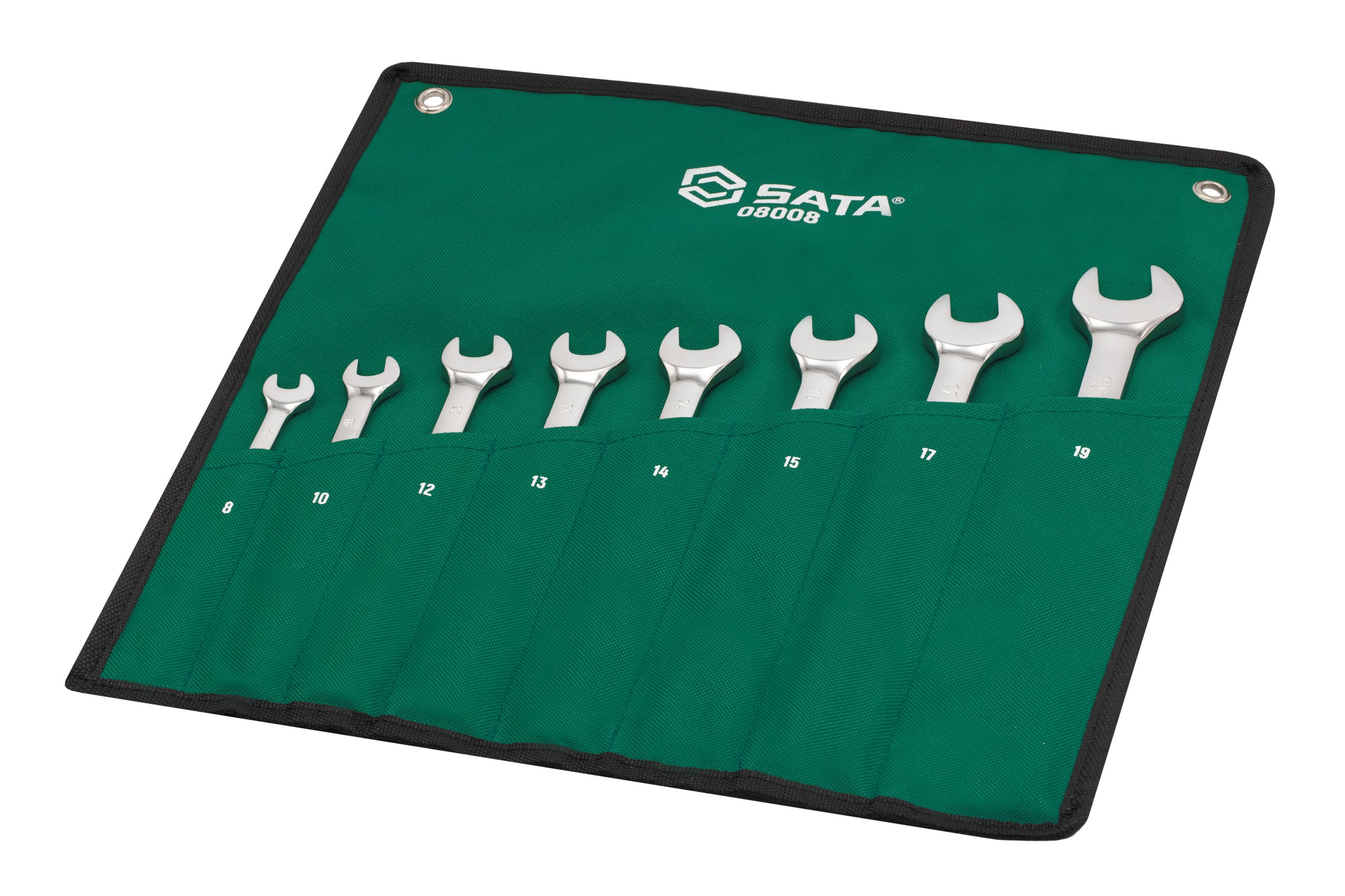 Alternative view of Bộ Cờ Lê Vòng Miệng Tự Động Sata 8 Chi Tiết 08008