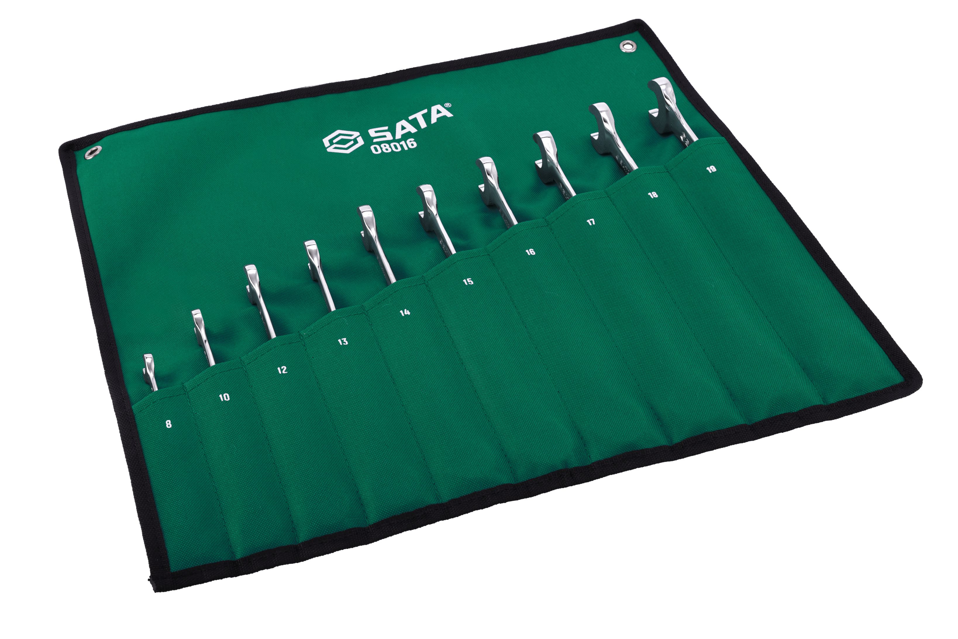 Bộ Cờ Lê vòng miệng tự động Tay Đòn X-Beam Sata 10 Chi Tiết 08016 - Ảnh 3