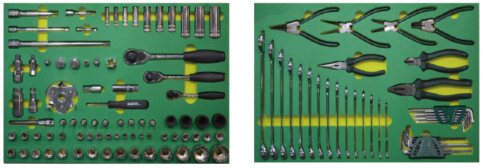 Bộ Dụng Cụ Bảo Trì Sata Bộ 121 Cái 09922