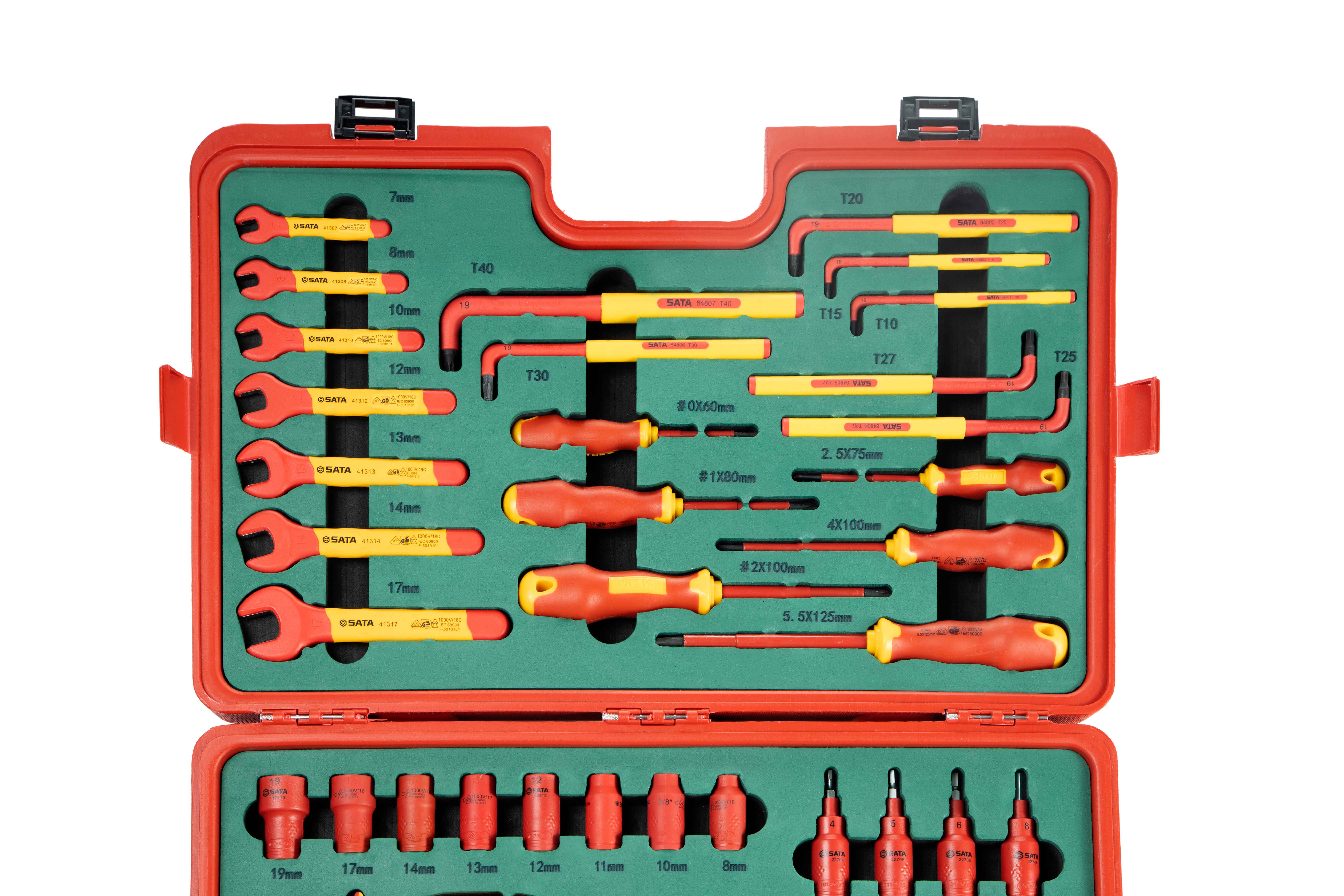 Bộ Dụng Cụ Đa Năng Bảo Trì 39 Chi Tiết Sata 09933