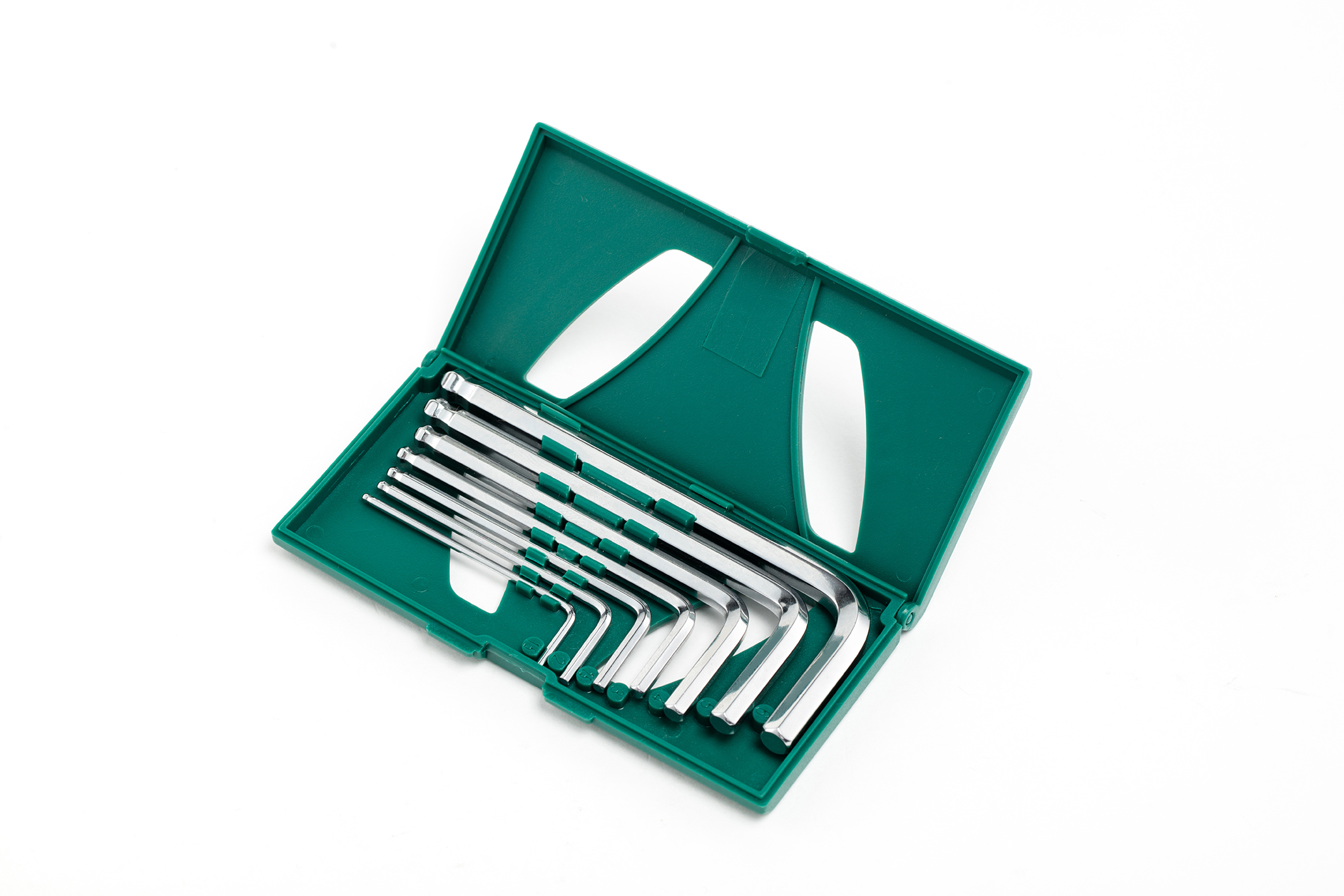 Alternative view of Bộ Lục Giác Đầu Bằng Chữ L Dài Sata 7 Chi Tiết 09125