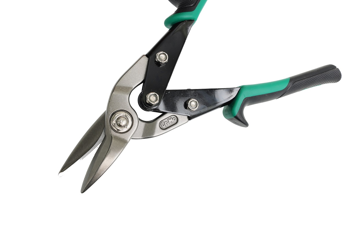 Kéo Cắt Tôn Cắt Trái Mũi Cong 250 mm Sata 93101A