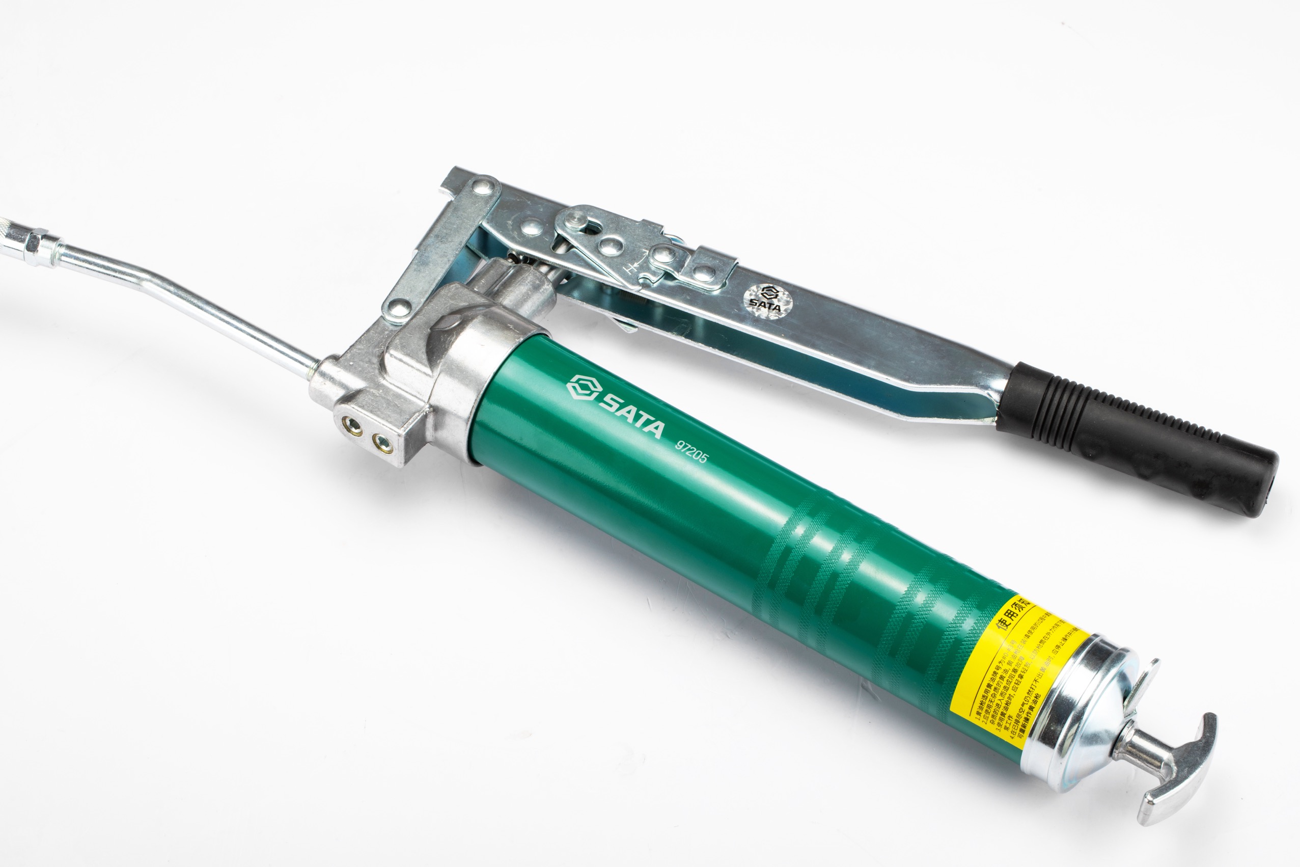 Súng Bơm Mỡ Cao Áp 2 Đầu Sata 400Cc 97205