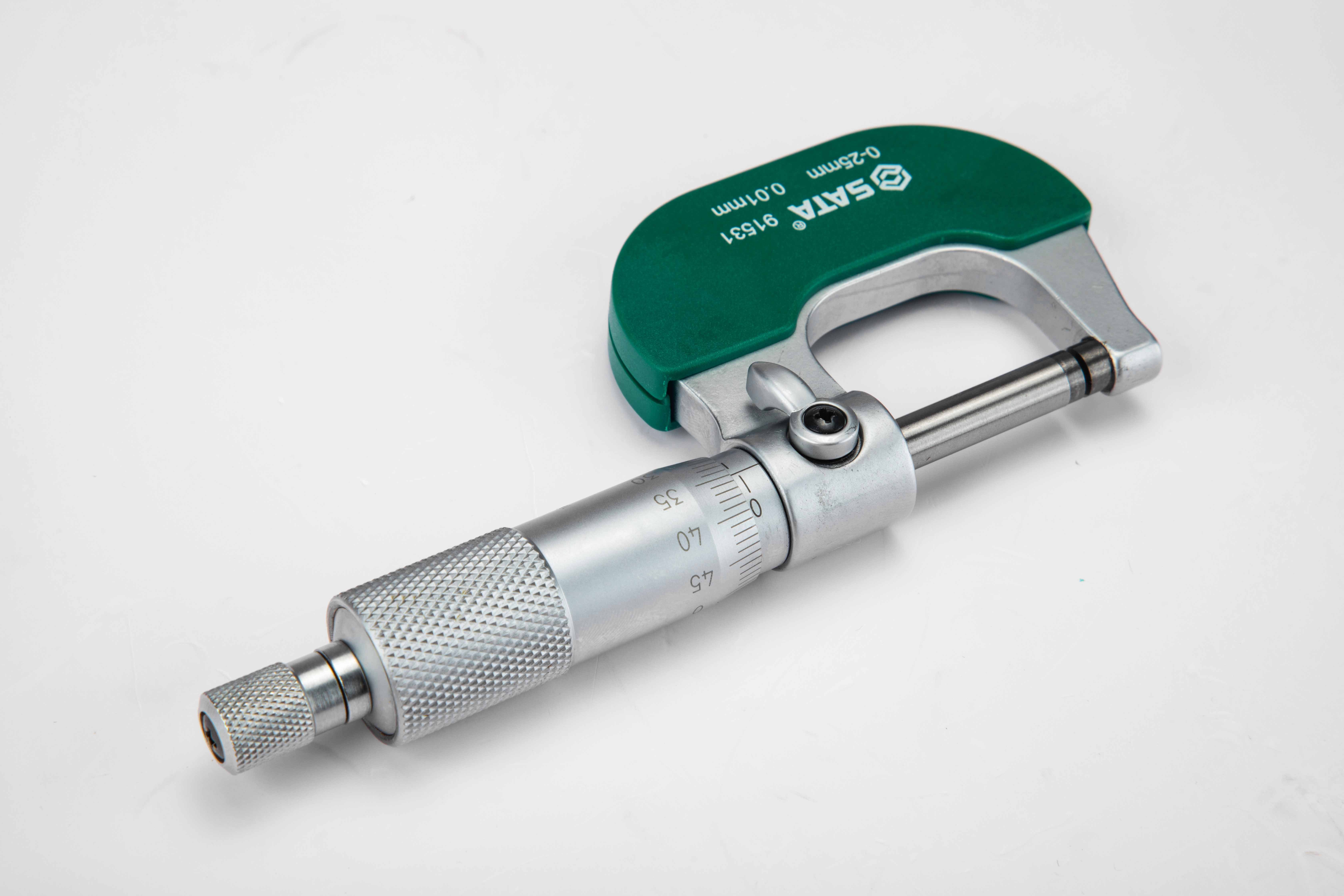 Thước Panme Cơ Khí (0-25mm/0.01) Sata 91531