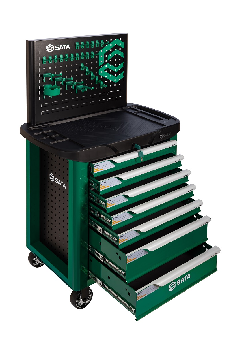 Alternative view of Xe Đẩy 7 Ngăn Kéo Đơn (680x458x860mm) Sata 95107