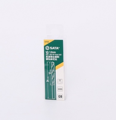 Bộ 10 Mũi Khoan Chuôi Tròn 1.0mm Sata 52110A