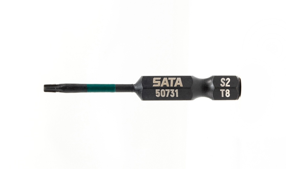 Bộ 10 Mũi Vít Lục Giác Sao 1/4" T40X50mm Sata 59738