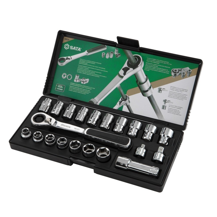 Bộ 21 Đầu Tuýp 20mm 21 Chi Tiết Sata 09134