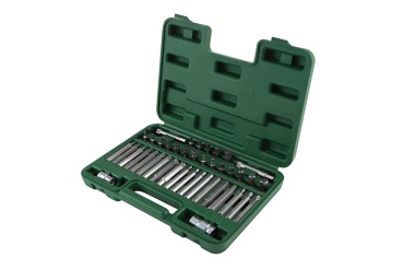 Bộ Đầu Mũi Vít Chuôi Lục Giác 5/16" 8mm 42 Chi Tiết Sata 09327