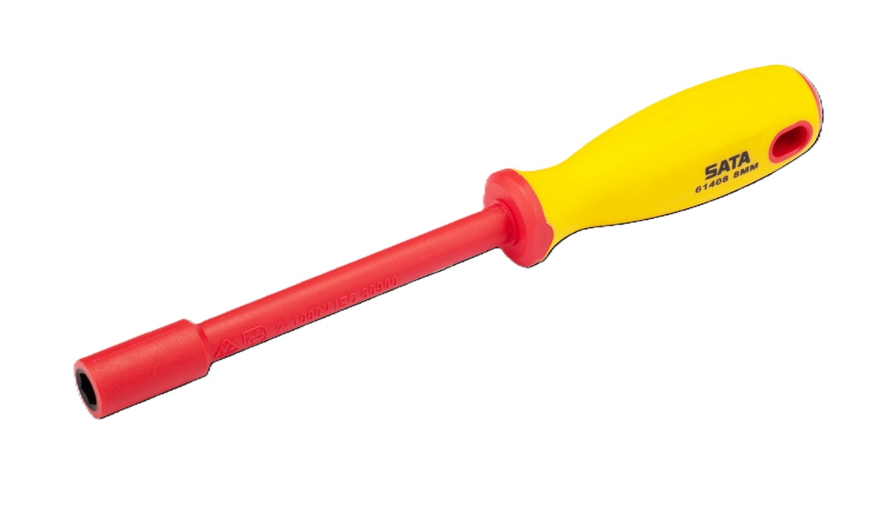 Cần Vặn Vít Lục Giác Cách Điện 7.0x125mm Sata 61407