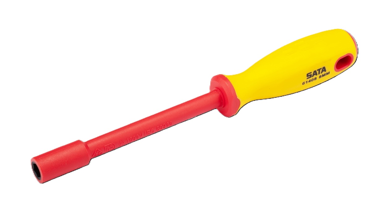 Cần Vặn Vít Lục Giác Cách Điện 8.0x125mm Sata 61408