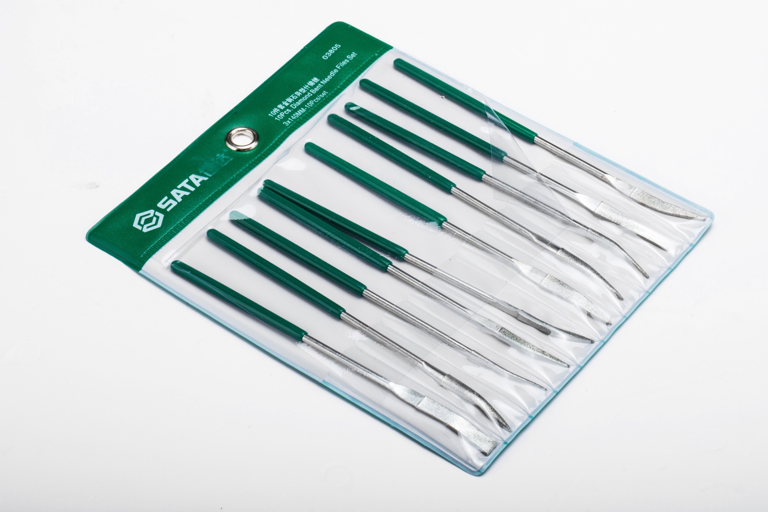 Bộ 10 Dũa 3X140mm 10 Chi Tiết Sata 03805