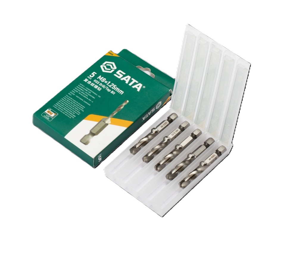 Bộ 5 Mũi Taro Ren M8X1.25mm Sata 50808