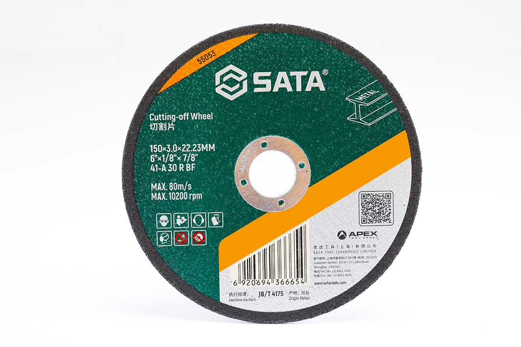 Đá Cắt Kim Loại 150×3.0×22.23mm Sata 55053