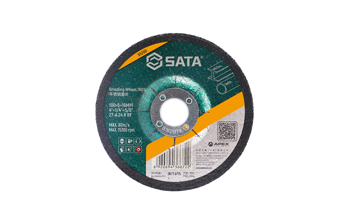 Đá Mài Inox 100×6.0×16mm Sata 55200