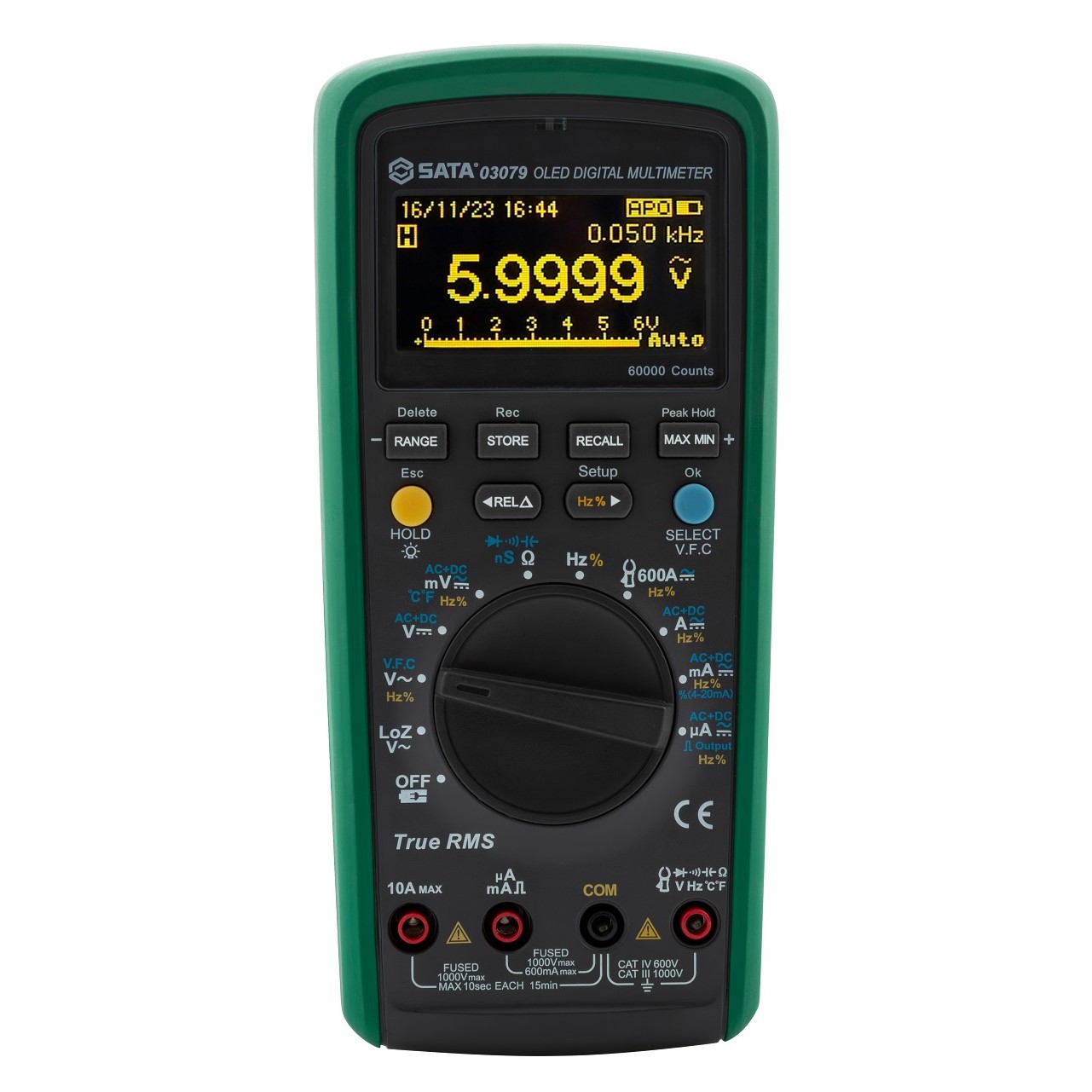 Đồng Hồ Vạn Năng Kỹ Thuật Số Màn Oled Sata 03079