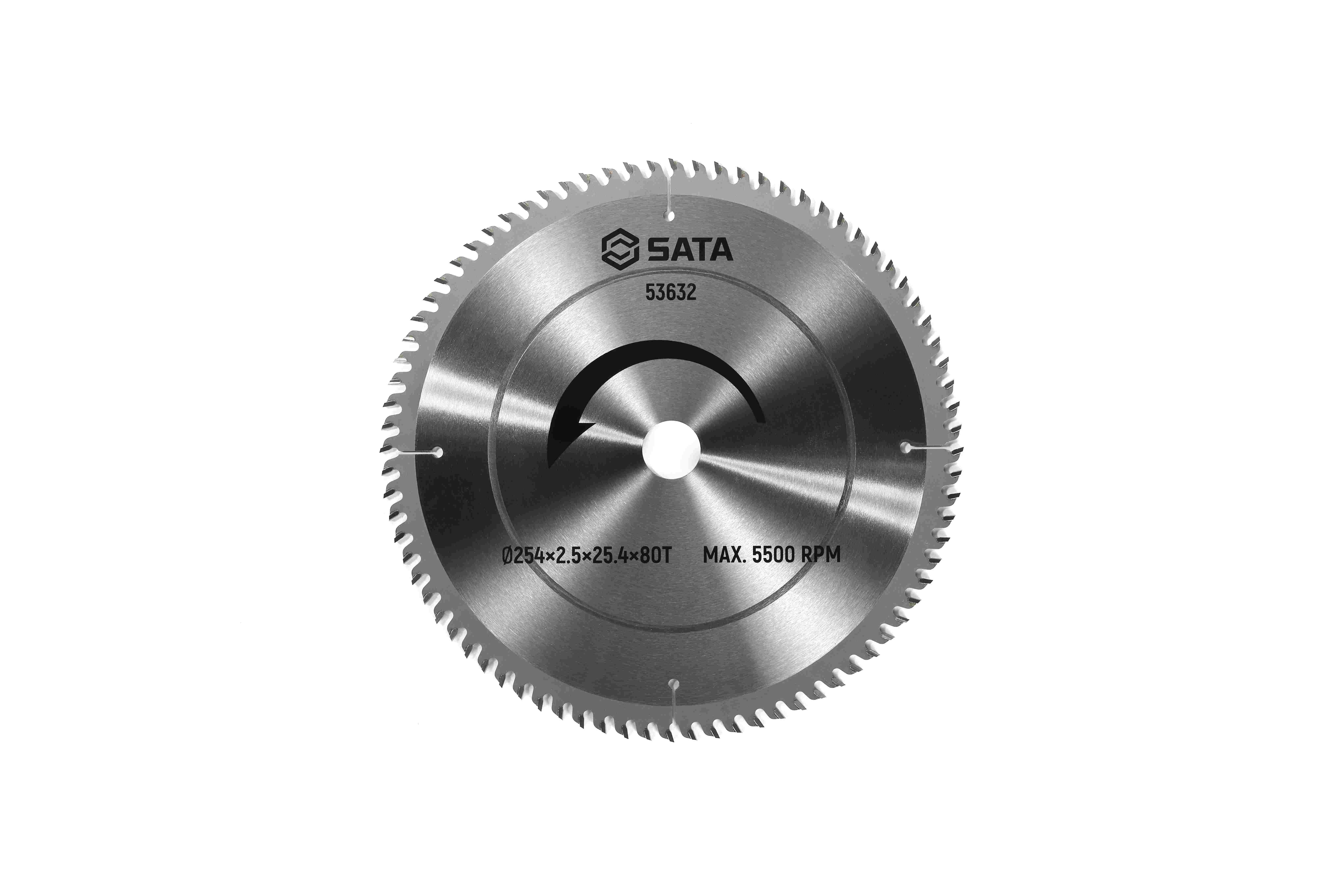 Alternative view of Lưỡi Cưa Gỗ Ø254×2.5×25.4×60T Sata 53631