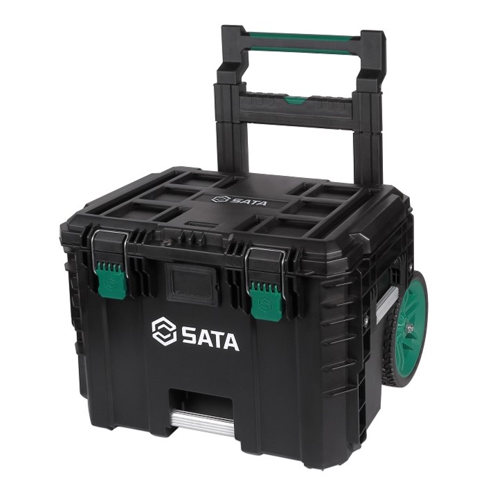 Thùng Đựng Dụng Cụ Có Bánh Xe 65L Sata 95322