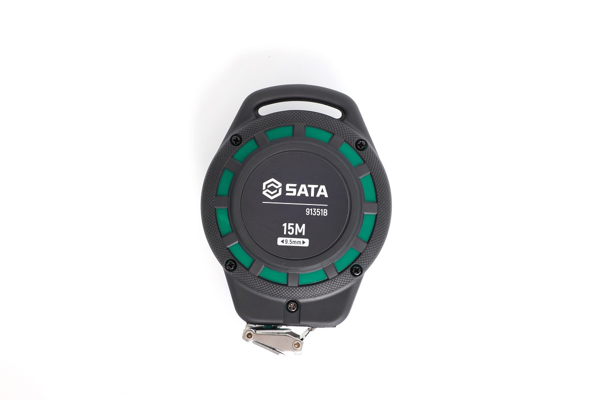 Alternative view of Thước Cuộn Thép 15×9.5mm Sata 91351B