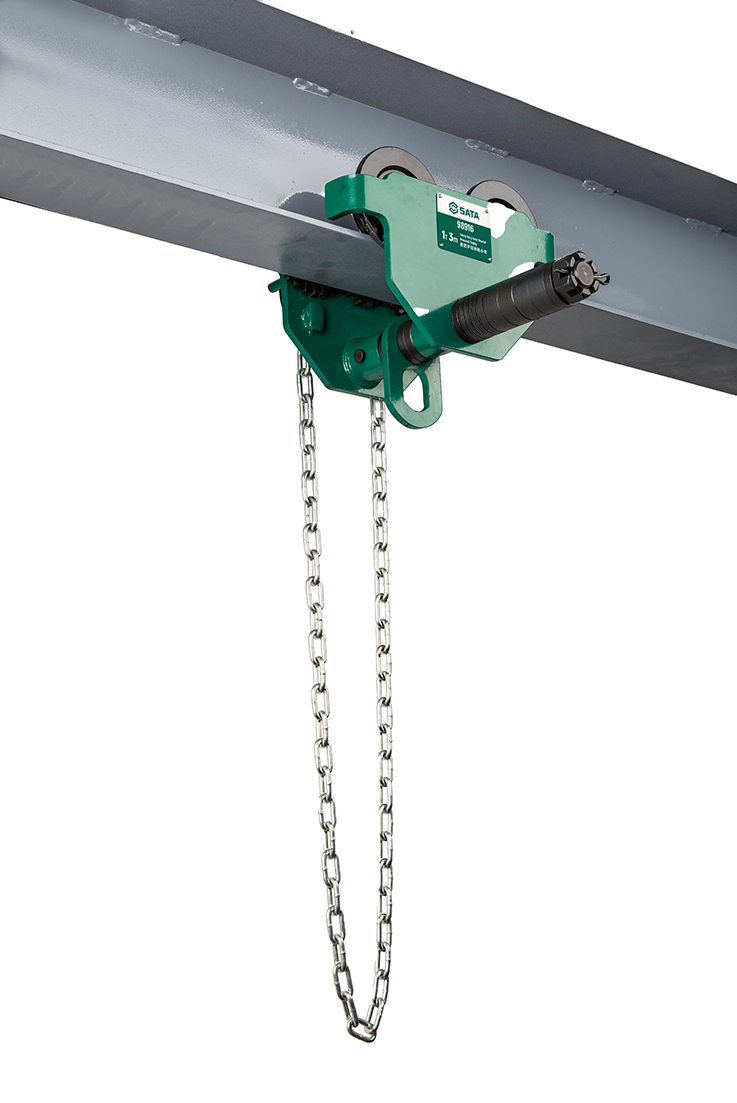 Xe Đẩy Monorail Kéo Tay Hạng Nặng 2T 3M Sata 98917