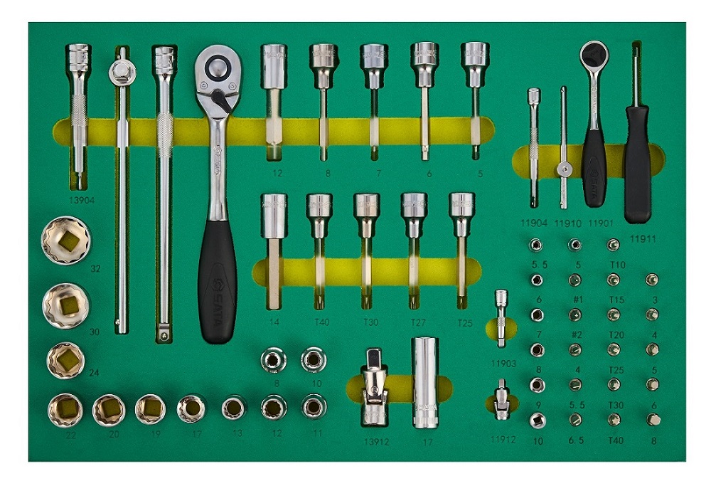 Xe Dụng Cụ Sửa Chữa 103 Chi Tiết Sata 95208S