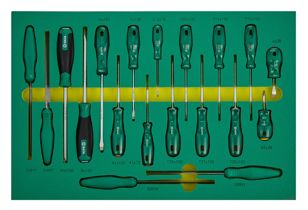 Xe Dụng Cụ Sửa Chữa 103 Chi Tiết Sata 95208S - Ảnh 3