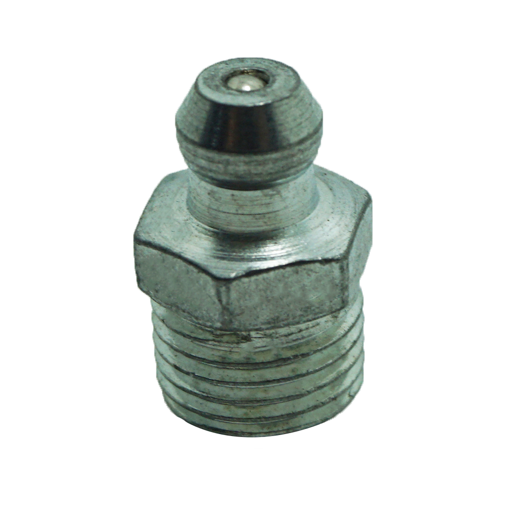 Vú Mỡ Thẳng Mạ Kẽm BSP G1/4-19