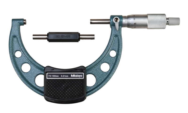 Alternative view of Panme đo ngoài cơ khí Mitutoyo 103-140-10 (75-100mm/0.01mm)