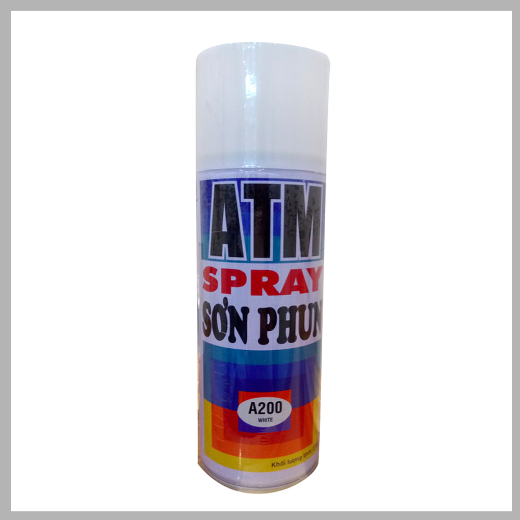 Sơn Xịt ATM A200 Màu Trắng