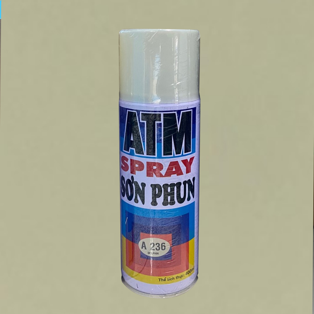 Sơn Xịt ATM A236 Màu Dolphin Cá Heo
