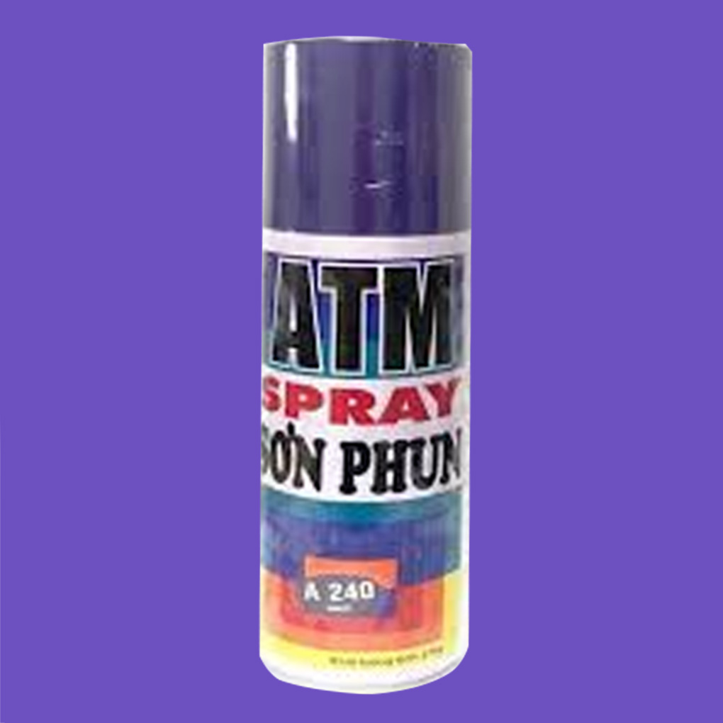 Sơn Xịt ATM A240 Màu Tím