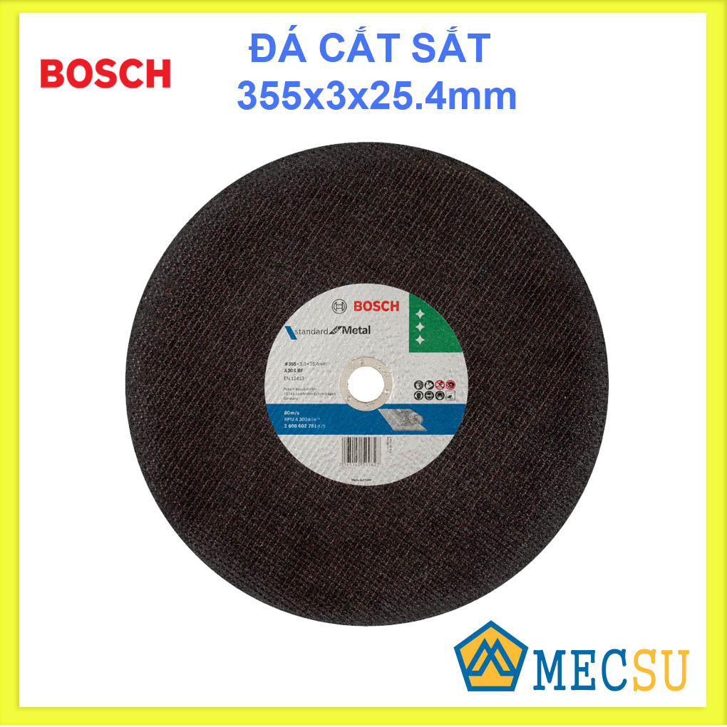 Đá cắt sắt 355x3.0x25.4mm Bosch 2608602751