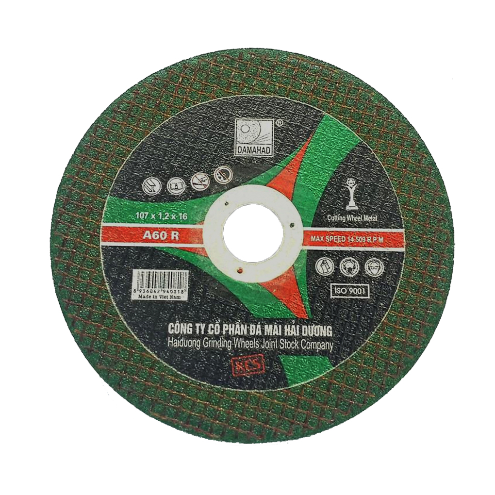 Đá Cắt Inox/Sắt (Màu Xanh) Hải Dương - 107x1.2x16