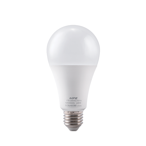 Đèn Led Bulb Chống Ẩm 12W Ánh Sáng Trắng MPE LBD3-12T