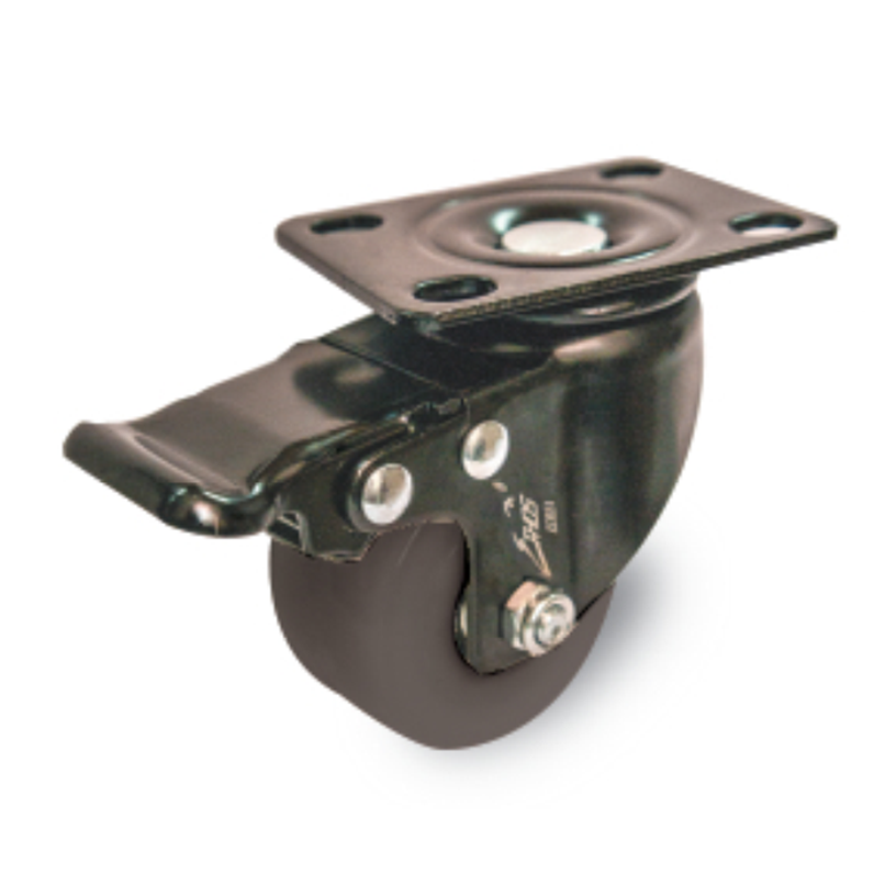 Bánh Xe Nylon 2.1/2Inch-120Kg/Bánh Ethos 266NBZ065P01 (Xoay Có Khóa)