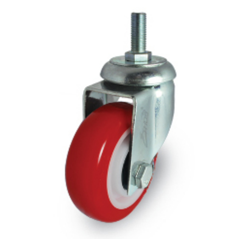 Bánh Xe PU 3Inch-90Kg/Bánh Ethos 271URY075T12 (Xoay)