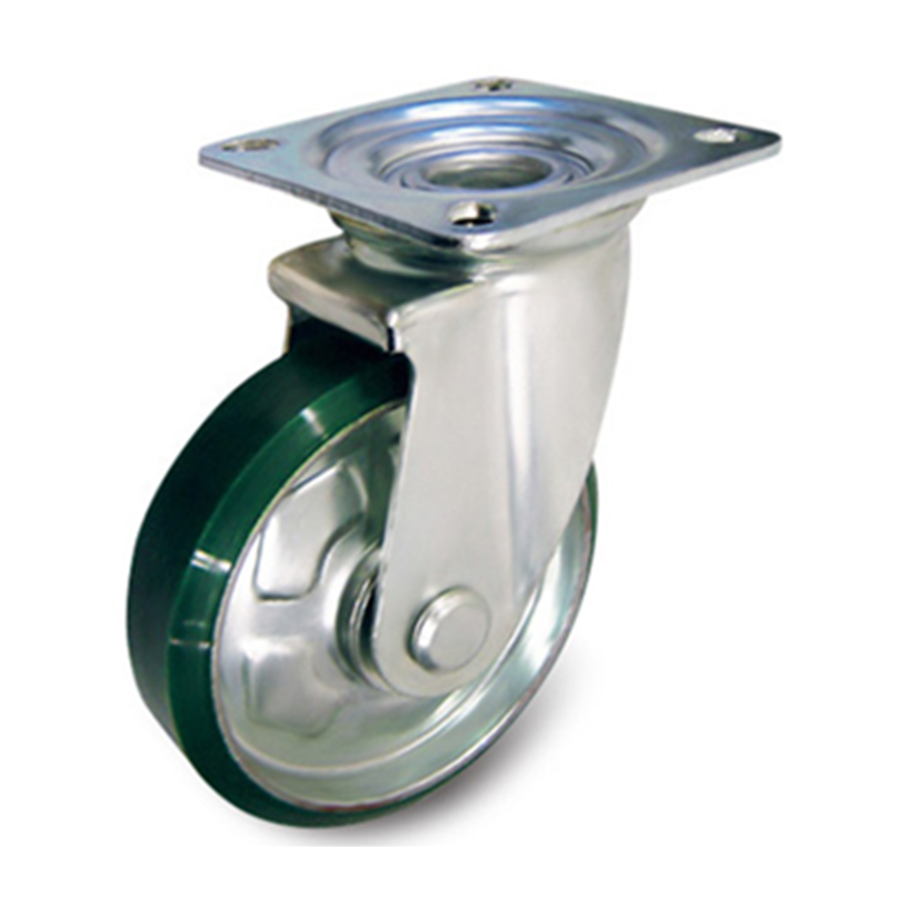 Bánh Xe PU 4Inch-250Kg/Bánh Ethos 661PUZ100J01 (Xoay)