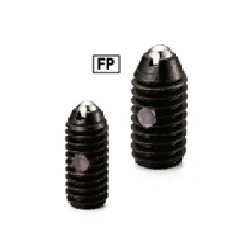 Vít Bi Nhún Thép SCM435 M5 Có Khoá Nylon NBK Dòng FP