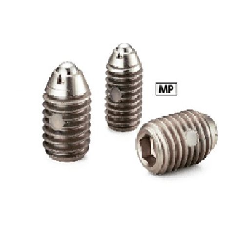 Vít Bi Nhún Chịu Tải Inox M3 Có Khoá Nylon NBK Dòng MP