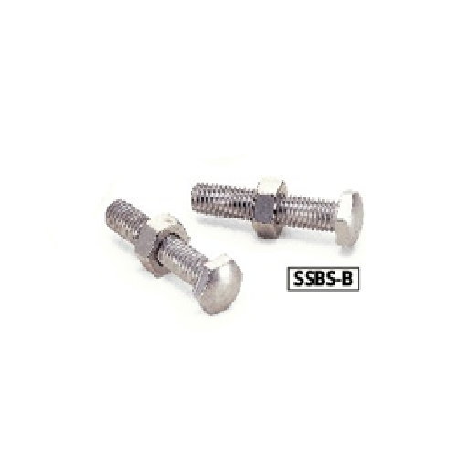 Bulong Dừng Kèm Tán Inox Đầu Bầu M6x30 NBK Dòng SSBS B