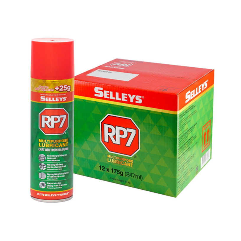 Thùng 12 Chai Dầu Chống Rỉ Sét Selleys RP7 (175g)