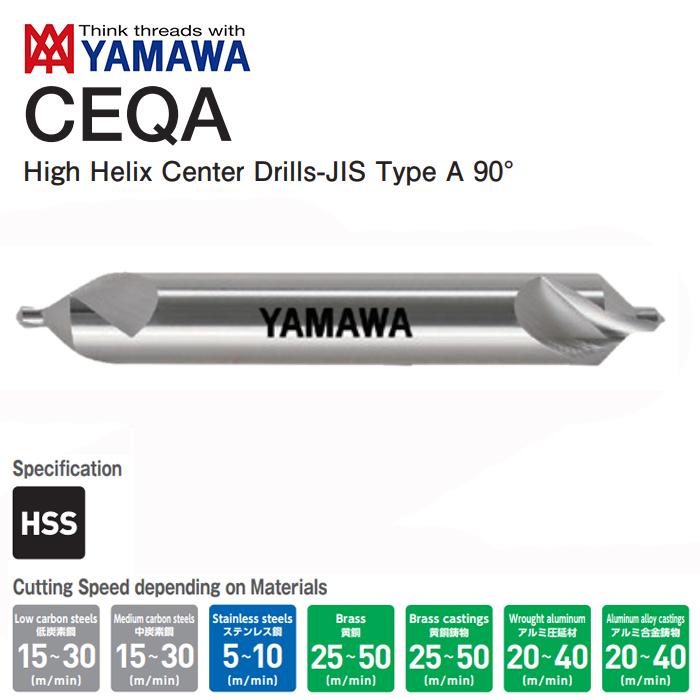 Mũi Khoan Tâm CESA 2.5x60°x6.3 YAMAWA CEA2.5