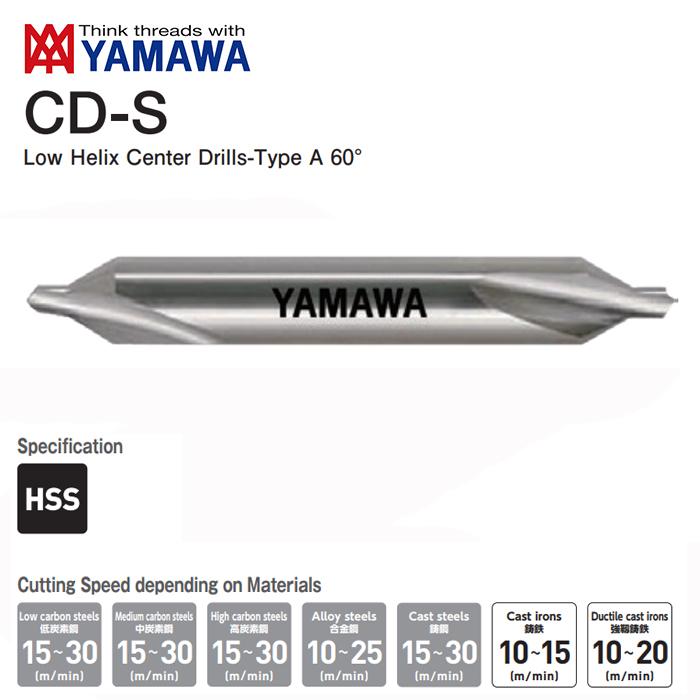 Mũi Khoan Tâm CD-S 0.4x60°x3 YAMAWA CY0.4