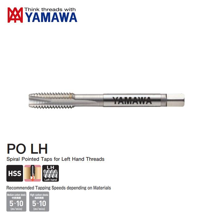 Mũi Taro Thẳng PO LH P3 M12x1.5 Ren Trái YAMAWA POR012O--L