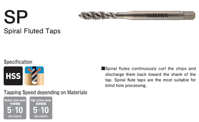 Mũi Taro Xoắn SP GH3 UNC 10''-24 YAMAWA SSUNAM3NEB